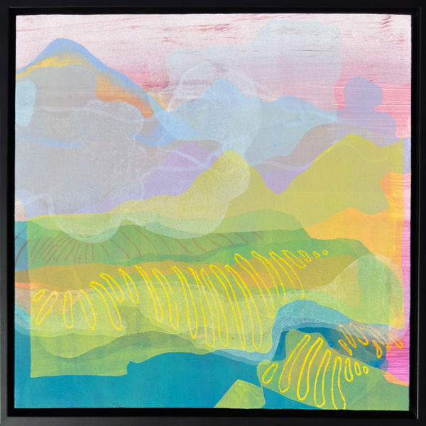 Sound Morning_Acrylic on board 9"x 11" framed